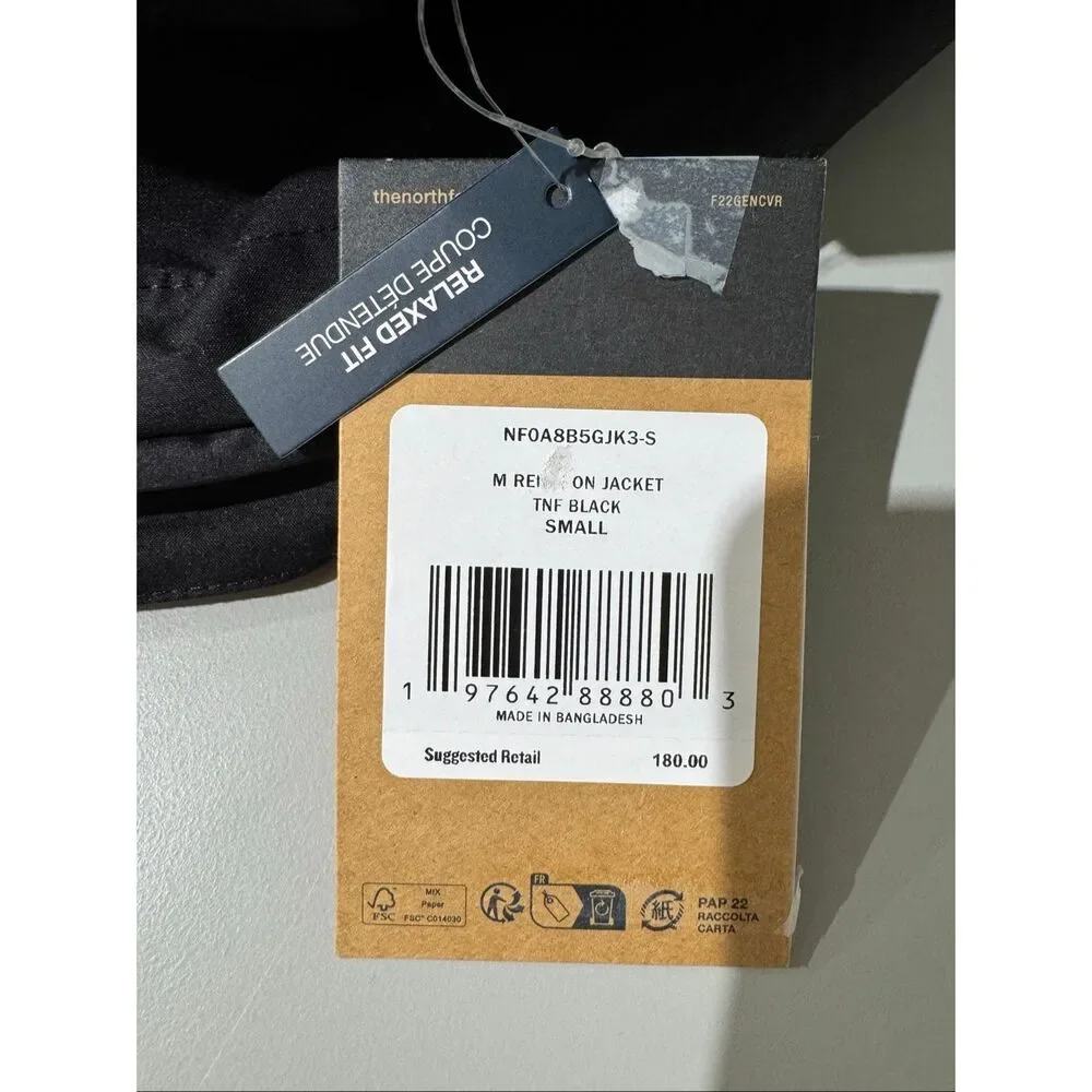 The North Face Big Face Reign On Lifestyle Jacket Black Small